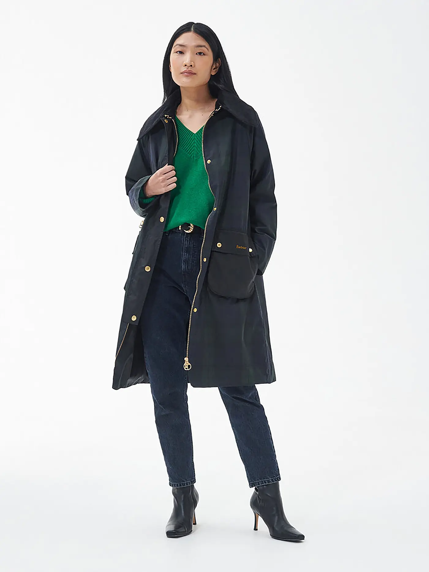 BARBOUR | Trenchcoat TOWNFIELD WAX | 